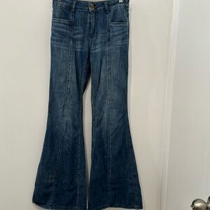 Pilcro and the letterpress superscript jeans flare size 26